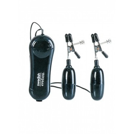 Pinces à seins vibrantes télécommandé Vibrating Nipple Clamps