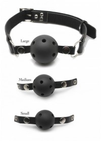 Baillon 3 boules interchangeable Ball Gag Training System