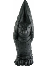 Gode zoo Hibou vinyls noir The UHU L 32 cm diametre 12 cm-sophie libertine sexshop vannes