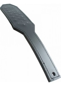 Paddle cuir noir pointes aigus - Paddle With Sharp Pins MisterB