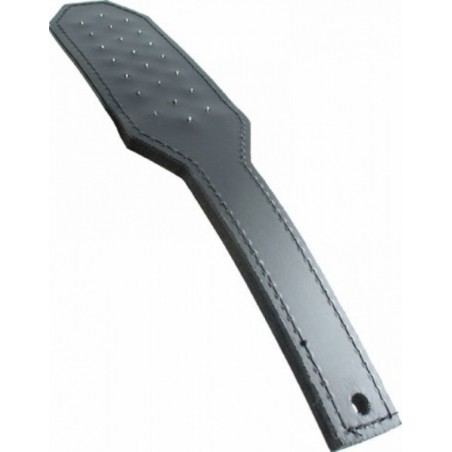 Paddle cuir noir pointes aigus - Paddle With Sharp Pins MisterB