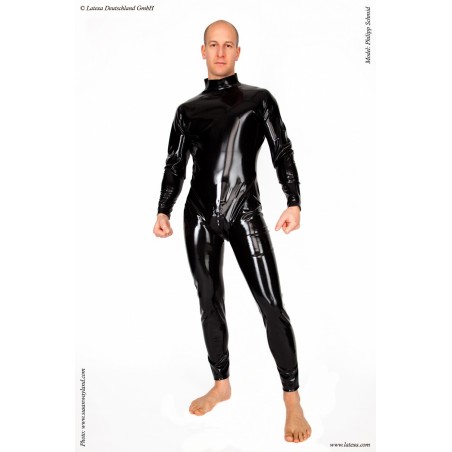 Latexa 1194 Combinaison latex unisex noir