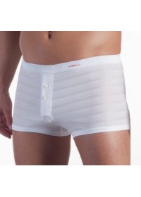 OlafBenz 1117-Boxer homme Buttonpants blanc