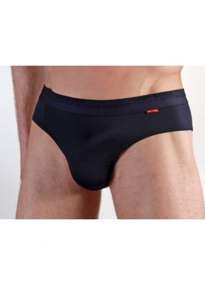 OlafBenz 1203-Slip homme Sportbrief noir