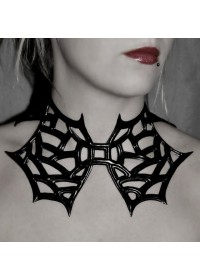 Collier en latex noir ML2 Katvoodoo