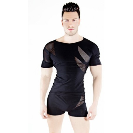 PatriceCatanzaro Tee shirt homme Luxor noir