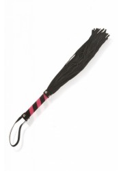 Martinet daim noir et fushia L 50 cm