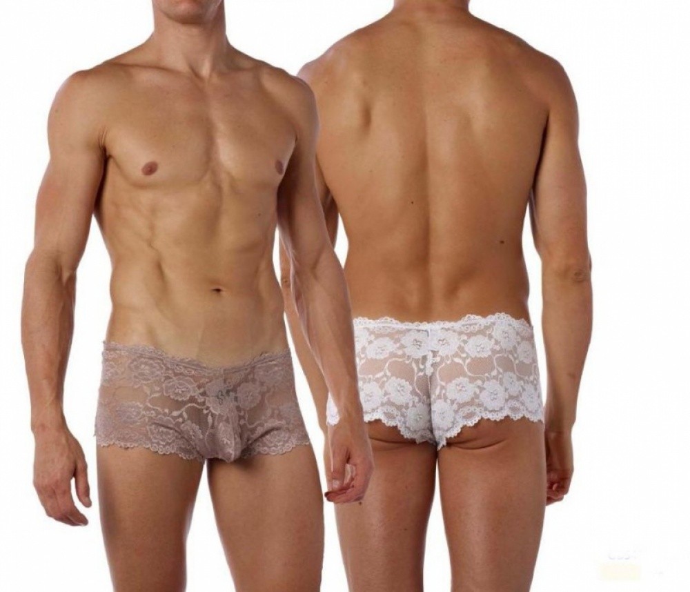 Goodevil 5403-Shorty homme dentelle Lace Trunk