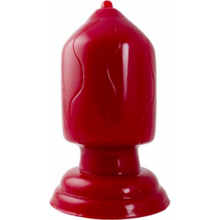 Trés gros plug ventouse TSX Assinine Rouge L 24 diametre 12 cm