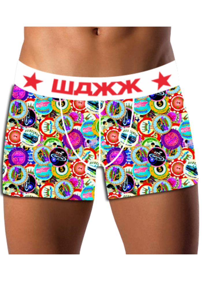 Boxer homme Waxx Russian roulette