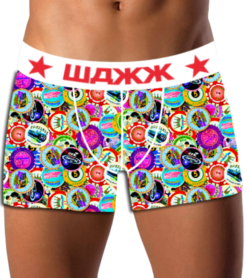 Boxer homme Waxx Russian roulette