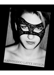 Katvoodoo masque latex noir EG15