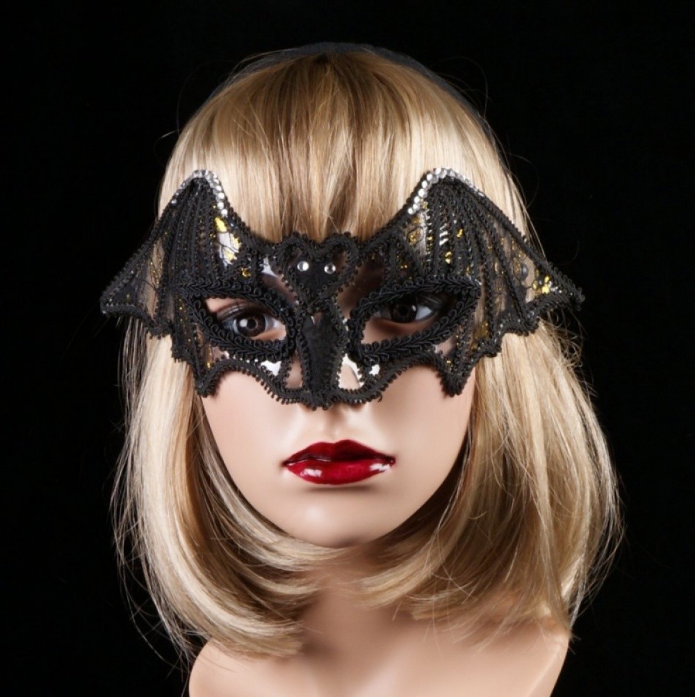 Loup EM409 masque Belle de nuit noir