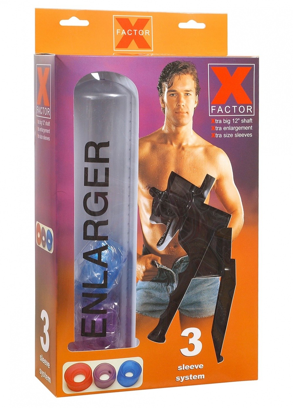 Pompe développeur pénis X Factor Enlarger Pump taille XL