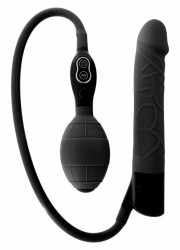 Gode gonflable & vibrant Inflatable Vibrator noir