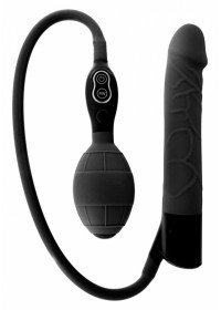 Gode gonflable & vibrant Inflatable Vibrator noir