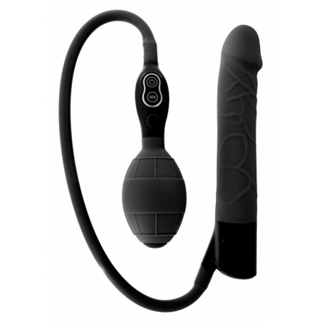 Gode gonflable & vibrant Inflatable Vibrator noir