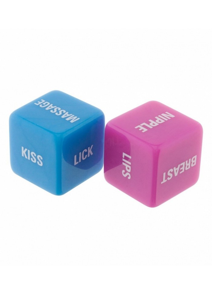 Dés coquin Lovers Dice Rose-Bleu