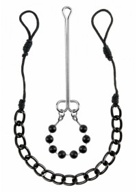Bijoux de seins et clitoris noir Nipple & Clit Jewelry