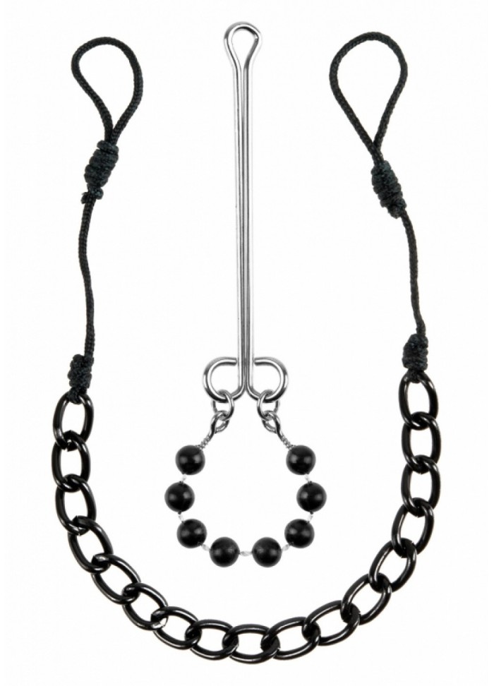 Bijoux de seins et clitoris noir Nipple & Clit Jewelry