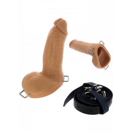 Réel N°226 Gode ceinture homme prothèse gode creux chair
