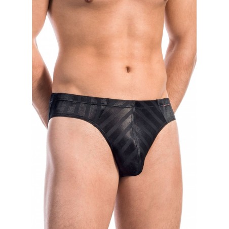 OlafBenz 1576-Slip homme Brief  noir