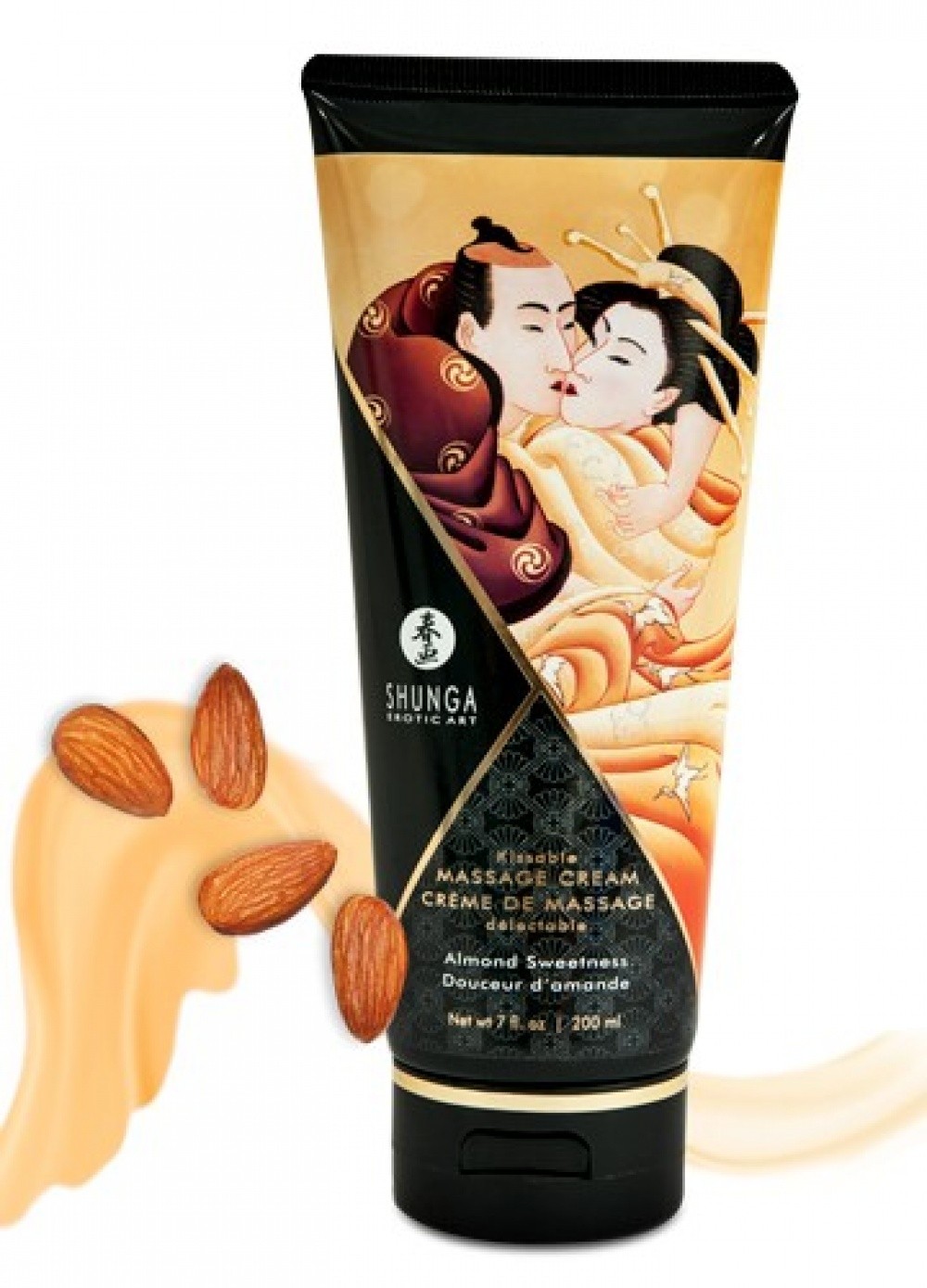 Shunga Crème de massage amande