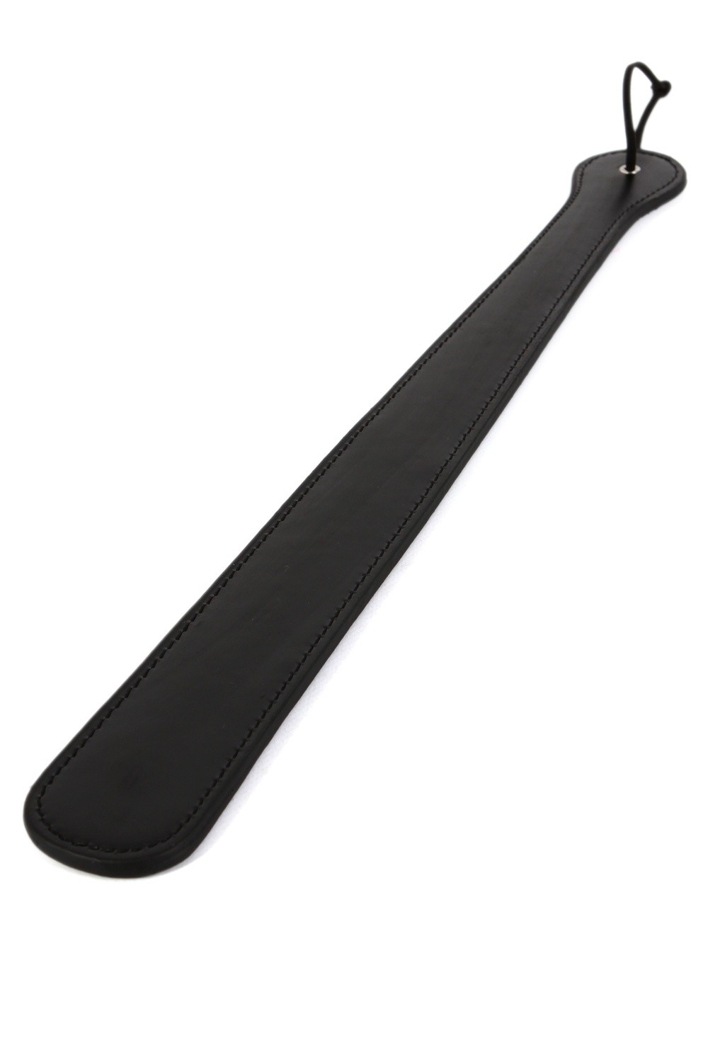 Paddle aspect cuir noir 48 cm