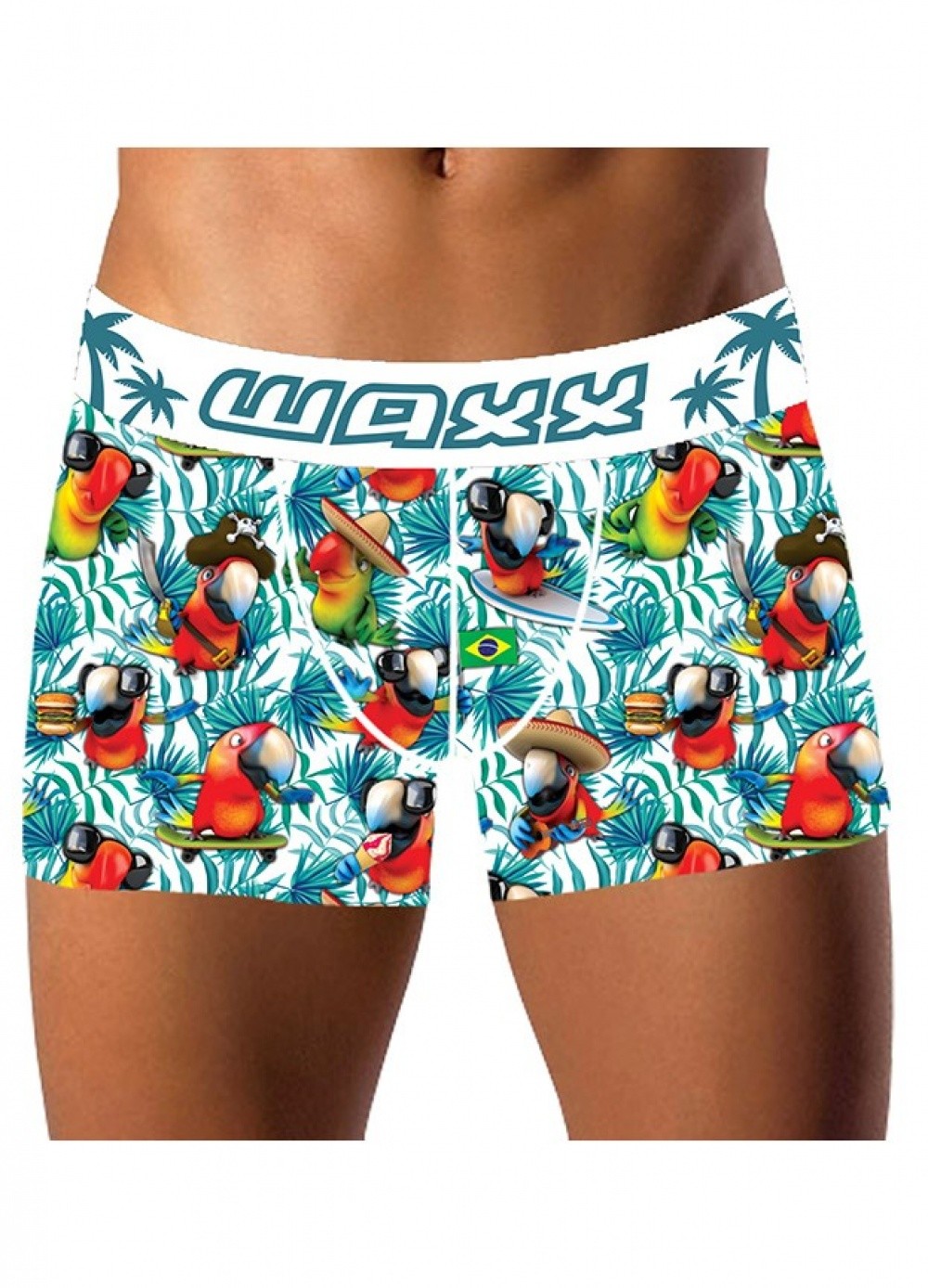 Boxer homme Waxx Crazy Parrots