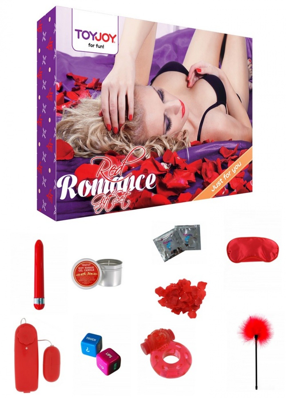 Coffret Red Romance Gift Set - 9 accessoires