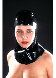 Latexa 1138C Cagoule latex Hangman ouverte visage