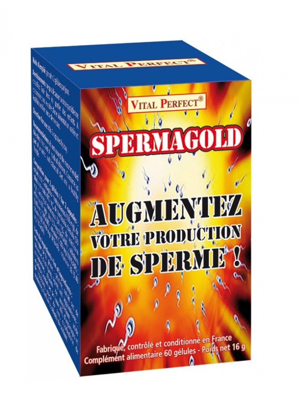 Spermagold  + de sperm - 60 gélulles