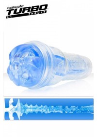 Fleshlight Masturbateur homme Turbo Thrust Blue-Gorge profonde