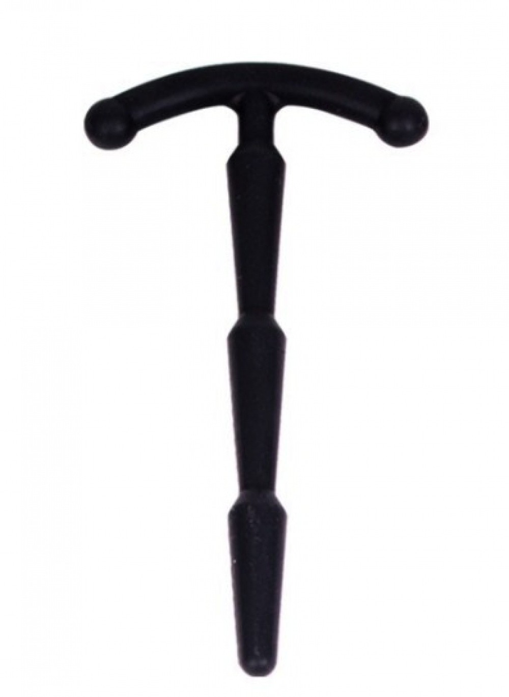 Sonde d'urètre PénisStick silicone noir N°4