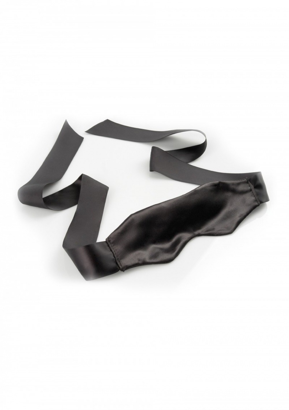 Masque bandeau en satin Satin Blindfold noir