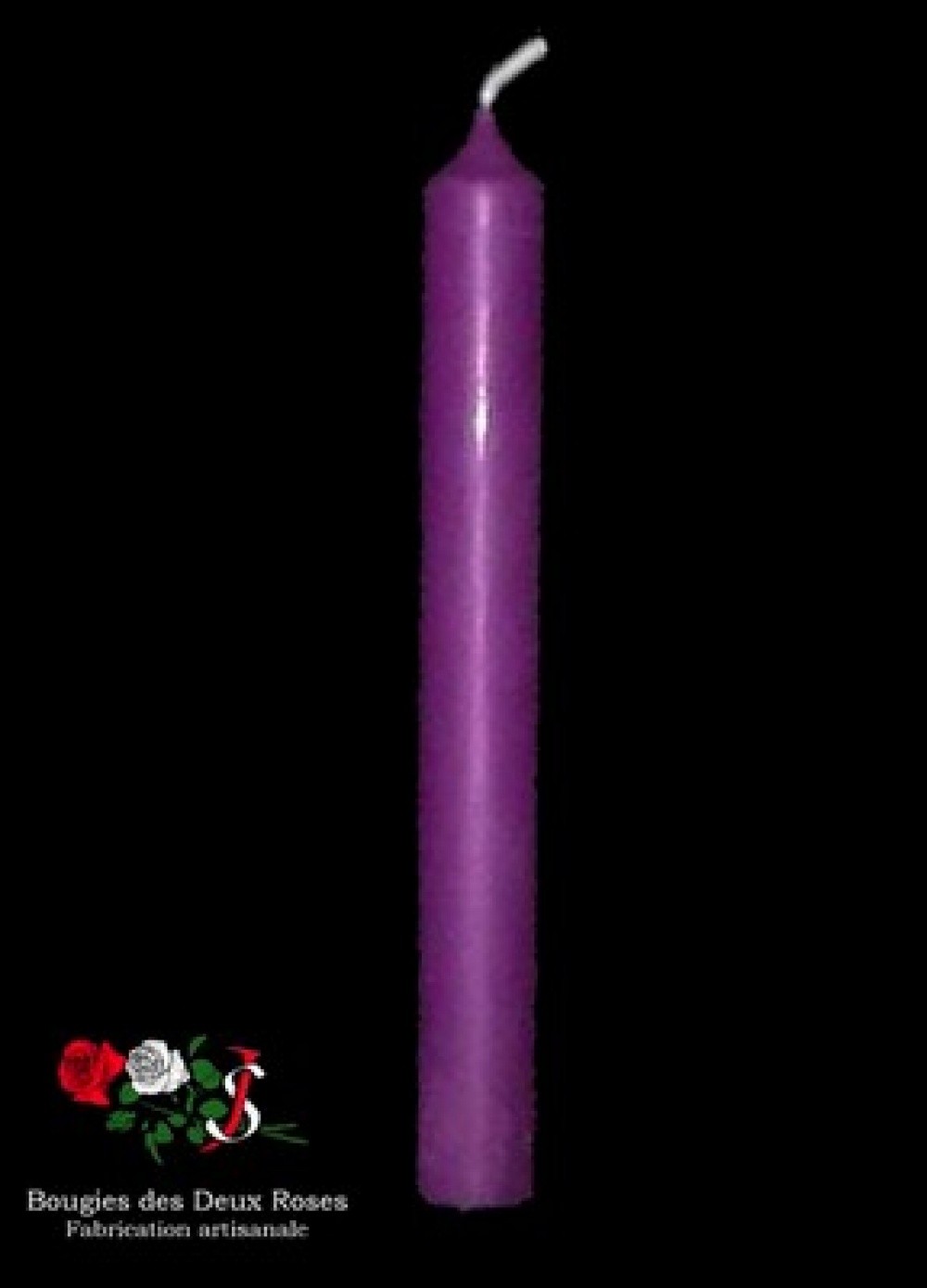 Bougie SM basse temperature Des Deux Roses Violet