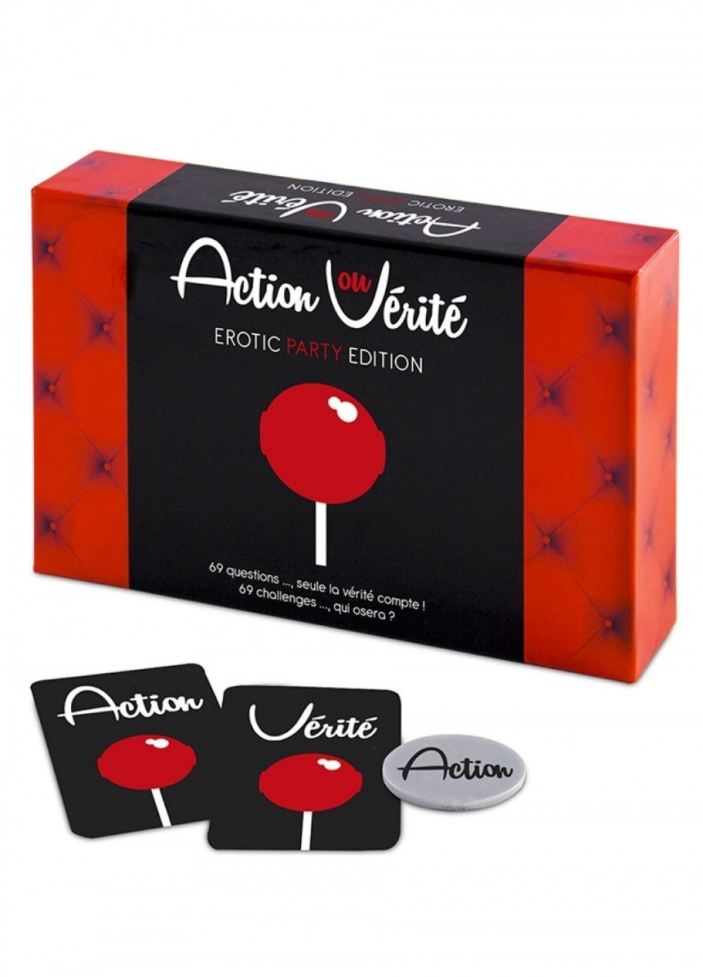 Jeu Action ou Vérité Erotic party edition pour couple