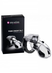 Mystim Cage de chasteté Electro Stimulation Pubic Enemy N°1