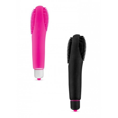 MyFirst Petit vibromasseur Pickle L16cm noir-rose