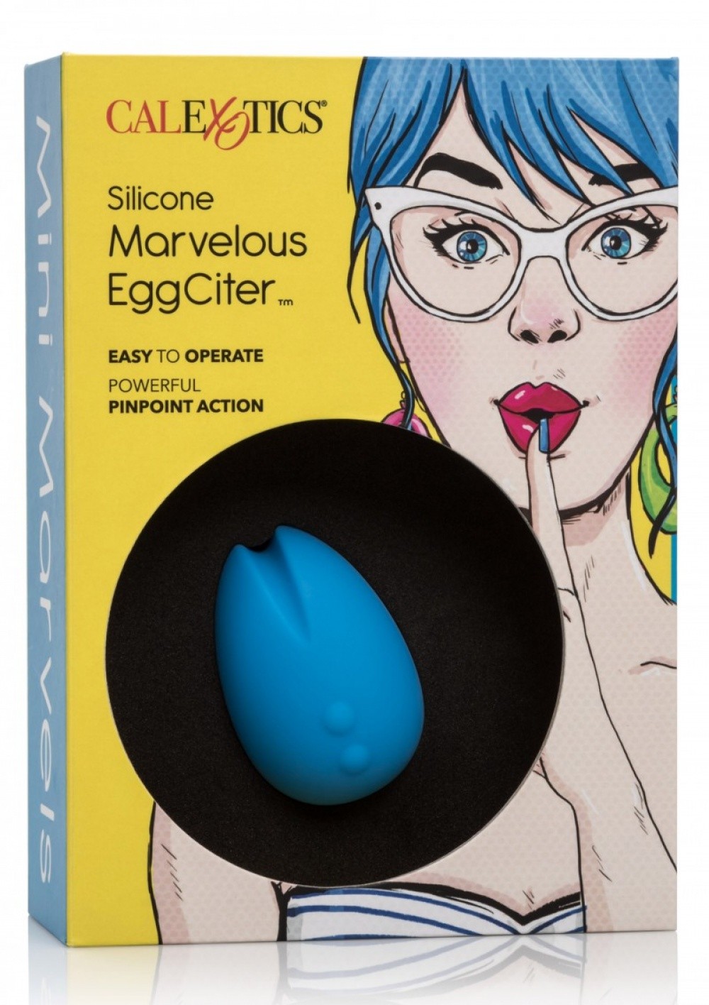 Stimulateur mini marvels Marvelous Eggciter silicone Rechargeable