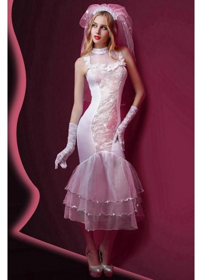 Uniforme robe tenue de mariée sirène