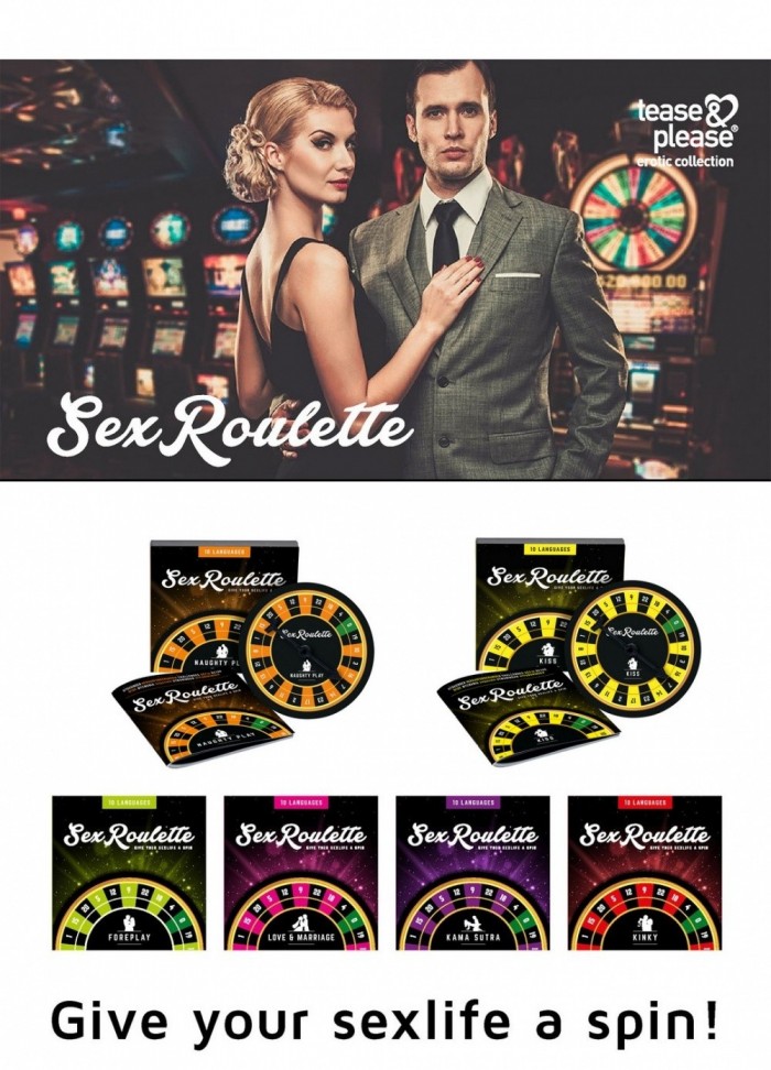 Jeu Sex roulette jeu coquin pour couple tease and please