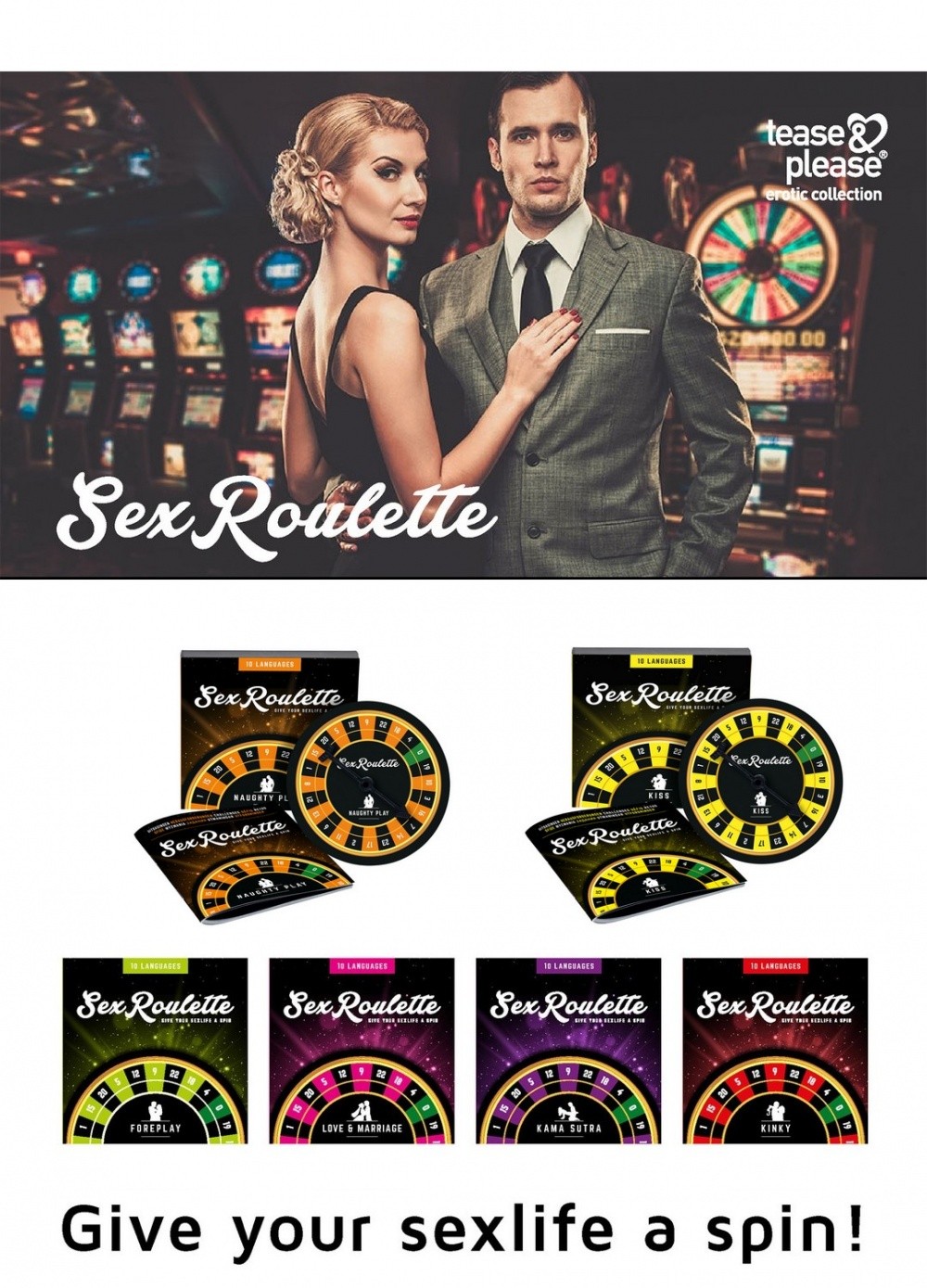 Jeu adultes Sex roulette -...