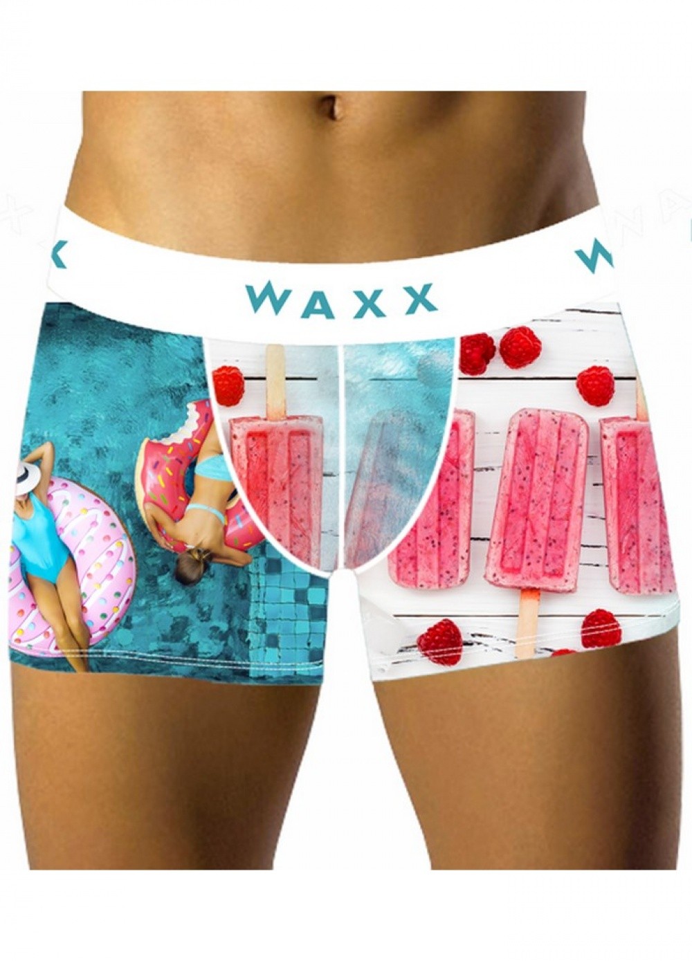 Boxer homme Waxx Creamy...