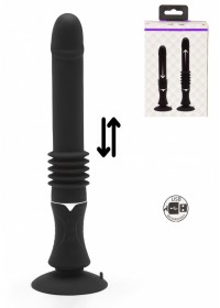 Vibromasseur Va et Vient Rechargeable Majestic Trusting Vibe noir