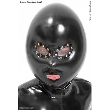 Latexa 3209 Cagoule latex gonflable noir