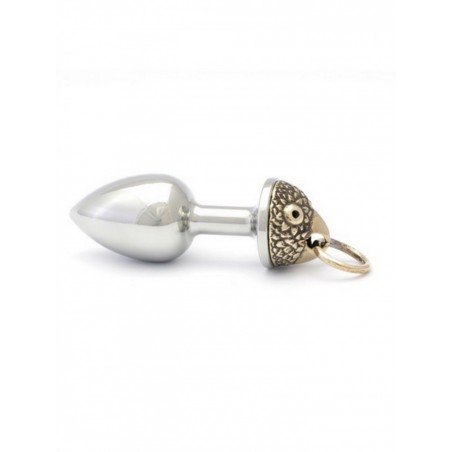 Rosebud M Plug anal Bronze Parrot 170 grs diamètre 3 cm