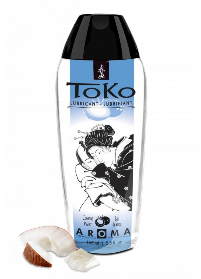Shunga Lubrifiant Eau comestible Toko Aroma 165 ml Coconut