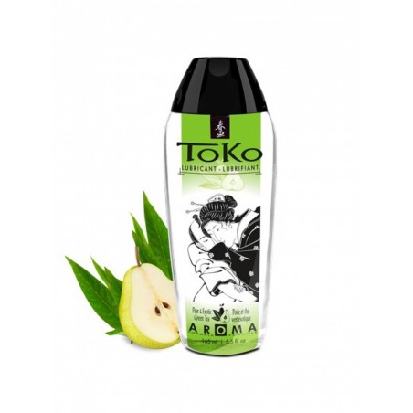 Shunga Lubrifiant Eau comestible Toko Aroma 165 ml Thé vert/poire