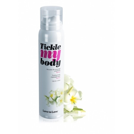Mousse de massage crépitante Tickle my body Monoï